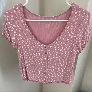 Women’s American eagle scoop neck top